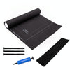 Solid Felt Jigsaw Puzzle Organizer Mat, Specification: 26 x 46 inch(Black-Printed-Set)