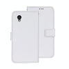 For Alcatel 1 Ultra idewei Crazy Horse Texture Leather Phone Case(White)