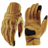 GHOST RACING Motorcycle Riding Anti-fall Warm Breathable Full-finger Gloves, Size: M(With Hole)