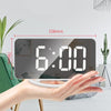 TS-8201-W Multifunctional LED Makeup Mirror Desk Clock Automatic Photosensitive Electronic Alarm (White)
