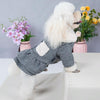 Warm Velvet Pet Dress, Black, XL (Dog/Cat)