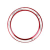 Car Engine Start Key Push Button Ring Trim Aluminum Alloy Sticker Decoration for Audi(Red)