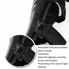SULAITE Motocross Outdoor Sports Protective Gear Riding Windproof And Anti-Fall Activity Leggings Protector(Black Red)