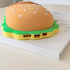 For iPhone 14 Pro Max Hamburger Silicone Full Coverage Phone Case