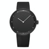 YAZOLE Simple Fashion Quartz Couple Watch(521 Black Shell Black Tray Black Belt)