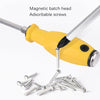 Chrome Vanadium Steel Percussion Screwdriver, Specification: 6.3x200mm 4inch Phillips