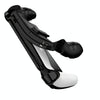 For Sony PlayStation Portal  TPU Stripe Game Console Case with Holder(White)