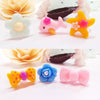 40 PCS Children Cute Cartoon Resin Flower Animal Heart Bow-knot Ring, Smooth Surface