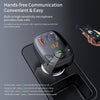 ROCK B301 Dual USB + PD Bluetooth 5.0 FM Transmitter & Car Charger, Support TF Card / U-disk(Black)