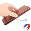 For Alcatel 1SE 2020 Carbon Fiber Texture Horizontal Flip TPU + PC + PU Leather Case with Card Slot(Brown)