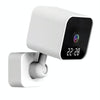 WiFi Spy Camera Clock 1080P HD, 2-Way Audio, Motion Detection, US Plug (White)