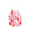 Halloween Party Decoration Blood Print Masquerade Props Horror Costume Cosplay Props, Style: Bloody Apron(Average)
