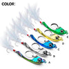 PROBEROS DW570 Fishing Lures Spinning Sequins Long Casting Tremor Swimming VIB Micro Tremor Zinc Alloy Bait(Golden) Weight: 17g
