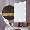 LED Mirror Front Lamp USB Adjustable Brightness Makeup Fill Light Bulbs, Power source: 14 LEDs