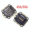 JHEMCU RuiBet  55A  4 In 1 Brushless ESC 3-6S 30.5X30.5 M4 BLHELI_S Dshot600 ESC for RC FPV