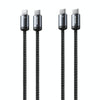 WK WDC-33 Raython Gen2 1m PD35W Type-C to 8 Pin Fast Charging Data Cable(Black)