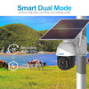 3MP Solar PTZ WiFi Security Camera | Colour Night Vision | IP66 Waterproof