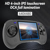 ANBERNIC RG ARC-D Handheld Game Console 4-Inch IPS Screen Linux / Android 11 System Portable Video Arcade 256G(Gray)