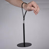 Portable T-shaped Acrylic Wrist Yarn Holder, Style: Large(Black)