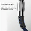 WK WDC-107i 1m 2.4A Saint Zinc Alloy Series USB to 8 Pin Data Sync Charging Cable (Black)