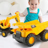 3 PSC / Set Children Simulation Drop-resistant Excavation Engineering Vehicle Toy Set, Random Style Delivery, Size:M