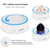 PULUZ 15cm USB Electric Rotating Turntable Display Stand Video Shooting Props Turntable for Photography, Load 1-5kg(White)