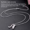 Women Fashion S925 Sterling Silver English Alphabet Pendant Necklace, Style:R