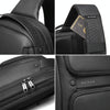 Bange BG-7258 Men Oxford Cloth Waterproof Crossbody Chest Bag with USB Port, Size: 35 x 21 x 12cm(Black)