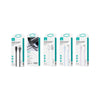 USAMS US-SJ595 Jelly Series USB to 8 Pin Two-Color Data Cable, Cable Length: 1m(Blue)
