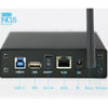 Blueendless 3.5 inch Mobile Hard Disk Box WIFI Wireless NAS Private Cloud Storage( EU Plug)