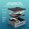 GXMO U58 Windows 11 AMD Ryzen 7-5800U 8 Core Processor Mini Computer, Specification:Without RAM & SSD