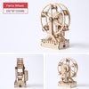 Wooden Mechanical Puzzle Toys Science Electric Assembling Toys ,Style: Ferris Wheel