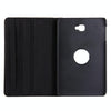 For Galaxy Tab A 10.1 / T580 Litchi Texture Horizontal Flip 360 Degrees Rotation Leather Case with Holder(Black)