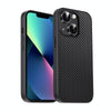 For iPhone 13 Pita Series TPU + PC Texture Phone Case(Black)