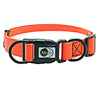 Waterproof PVC Dog Collar, Small 24-36cm, Orange