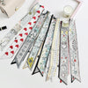 Spring and Summer Tarot Pattern Professional Chiffon Small Neckerchief Wild Scarf, Size:105 x 6.5cm(Sun)