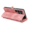 For Samsung Galaxy S24 Ultra 5G Fantasy Multifunctional Zipper Wallet Leather Phone Case(Pink)
