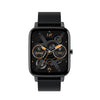 Ochstin 5H80 1.69 inch Square Screen Silicone Strap Heart Rate Blood Oxygen Monitoring Bluetooth Smart Watch(Black)