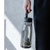 Nobvan Magic Ball Magnetic Bomb Tea Warehouse Tritan Large Capacity Sports Cup, Style: 800ml (Transparent)
