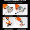 HILDA Power Wool Scissors Blades For Wool Pushers, Specification: 9 Toothed Curved Blade
