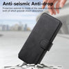 For Samsung Galaxy A06 CaseNeo MagSafe RFID Anti-theft Retro Leather Phone Case(Black)