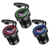 Car Motorcycle Ship Modified USB Charger Waterproof PD + QC3.0 Fast Charge, Model: Red Light With Terminal