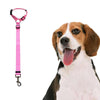 Dog Car Seat Belt, Pink, Adjustable, Medium/Large