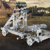 500pcs Twisted Rock Thrower Puzzle Toys Intelligence Hand Assembly Mechanical Gear Transmission Building Blocks High Difficulty Metal Model