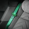 Large Car Seatbelt Buckle Protective Cover Anti Scratch Silicone Protector For Safety Belt Plugs(Black)