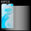 For vivo Y1s 50 PCS 0.26mm 9H 2.5D Tempered Glass Film