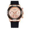OCHSTIN 6103 Multi Function Quartz Watch Silicone Watch Band Sports Luminous Waterproof Watch(Rose  Gold)