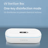 L11 Multi-function UVC Ultraviolet Mask Jewelry Toothbrush Mobile Phone Sterilization Box(Blue White)