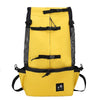 Ventilated And Breathable Washable Pet Portable Backpack, Size: M(Yellow)