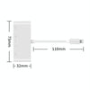 75215 5 in 1 8 Pin to HDMI + SD Card Slot + TF Card Slot + USB + 8 Pin Charging Port HD Video Converter